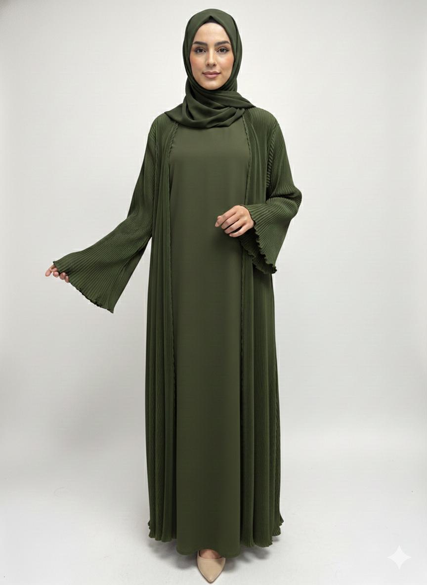 A. Abaya Multicolor 2 piece