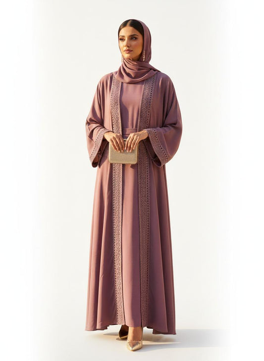 A. Abaya Multicolor 2 piece