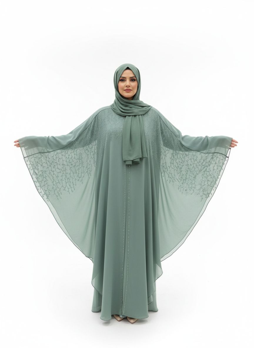A. Abaya Butterfly Style