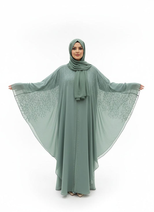 A. Abaya Butterfly Style