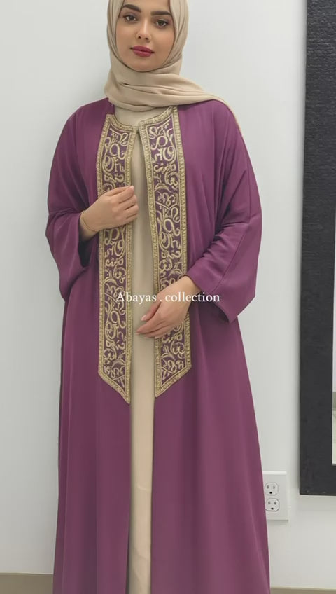 A. Abaya style 2 piece